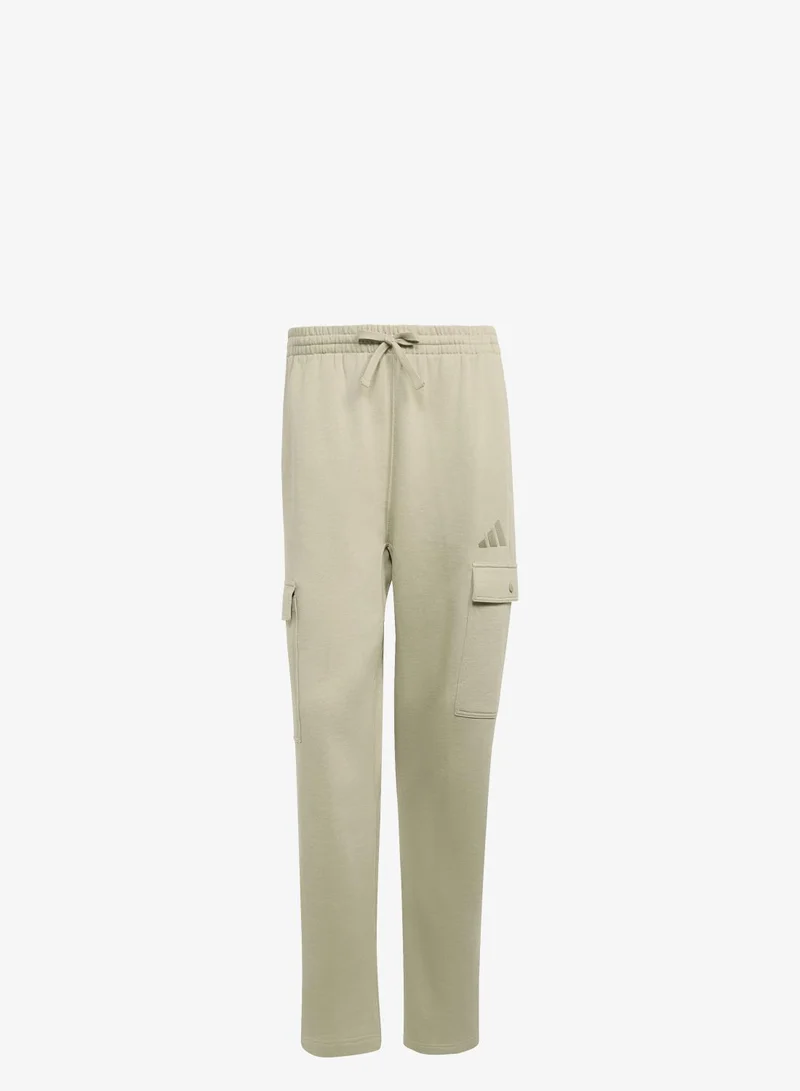 Adidas ALL SZN French Terry Loose Cargo Open Hem Joggers